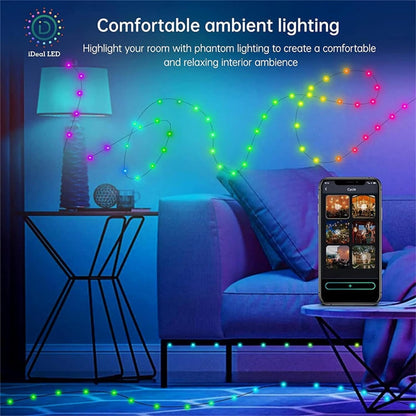 Fairy String Lights - 65Ft 200 LED Color Changing String Lights Waterproof USB Fairy Lights with Remote and Timer, 8 Modes - DIY Party Wedding Christmas Decoration (65Ft 200 LED)